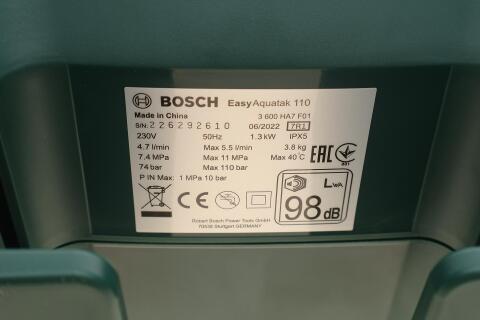 Мийка високого тиску EasyAquatak 110 (110 Бар/330 л/ч/1300W)