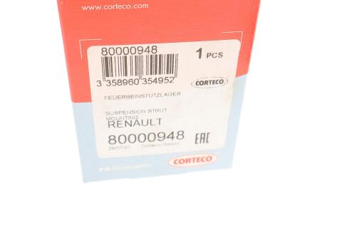 Подушка амортизатора (переднього) Renault Kangoo 97-