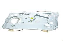 Склопідіймач (передній) Skoda Fabia 99-08 (R) (електро) (без моторчика) (з пластиною)