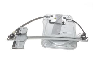 Склопідіймач (передній) Skoda Fabia 07-14 (R) (електро) (без моторчика) (з пластиною)