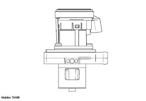 Клапан EGR MB Sprinter 2.2CDI OM646 06-