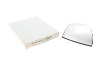 Стекло зеркала (с подогревом) Ford Galaxy 06-15/Kuga 08-(L)