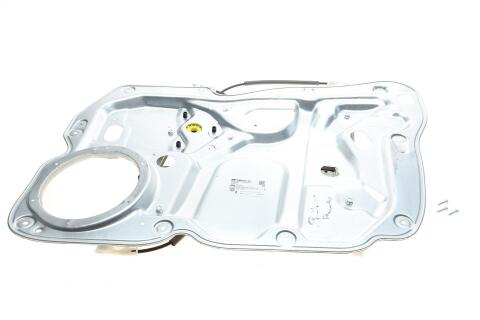 Склопідіймач (передній) VW Touran 03-15 (R) (електро) (без моторчика) (з пластиною)