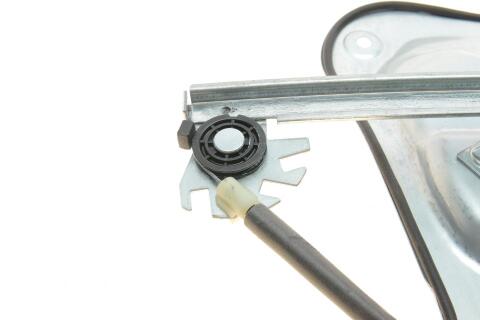 Склопідіймач (передній) VW Tiguan 08-18 (L) (електро) (без моторчика) (з пластиною)