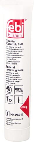 Універсальне керамічне мастило FEBI BILSTEIN для гальмівних колодок, форсунок, свічок розжарювання, 100г.