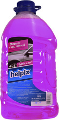 Рідина склоочисника HELPIX (літня, BubbleGum), 4л.
