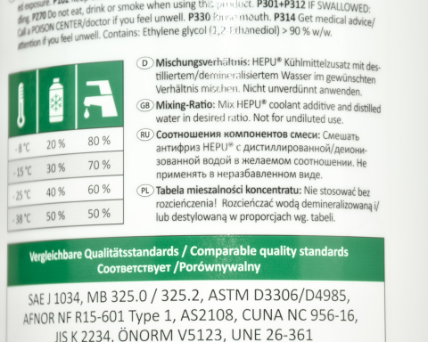 Антифриз HEPU G11 (концентрат) зелений (-38°C при розведенні 1:1), 1.5 літра