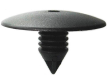 Кліпса кріплення обшивки / кріплення підкрилок (чорні, великі, круглий вхід) Renault Trafic II + Opel Vivaro A 01->14 Кліпса кріплення обшивки / кріплення підкрилок (чорні, великі, круглий вхід) Renault Trafic II + Opel Vivaro A 01->14