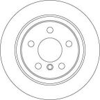 Диск гальмівний (задній) BMW 2 (F44-46)/X1 (F48) /i3 Hybrid 13- (280x10) Диск гальмівний (задній) BMW 2 (F44-46)/X1 (F48) /i3 Hybrid 13- (280x10)