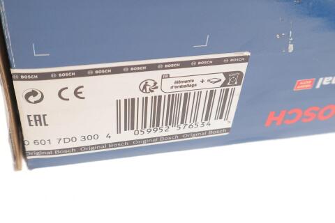 Шлифмашина угловая GWS 17-125 S (1700 Вт, 2800-11500 об/мин, Ø125 мм)