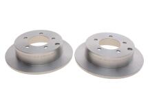 Диск тормозной (задний) (к-кт 2 шт) Mitsubishi Lancer VIII 08-(262х10) (с покрытием) (полный)