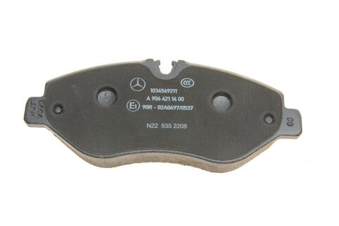 Колодки тормозные (передние) MB Sprinter (B906/B907/B910)/VW Crafter 06-/MB Vito (W639) 03-