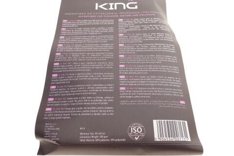 Рушник із мікрофібри King Pro (40x60) Рушник із мікрофібри King Pro (40x60)