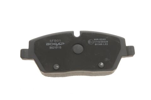 Колодки тормозные (передние) BMW 1 (E81/E82/E87/E88) 04-13/2 (F45) 14-18