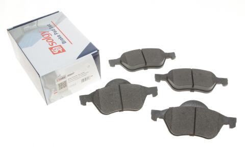 Колодки гальмівні (передні) Renault Laguna III/Clio III 06-15/Megane II/Scenic II 02- Колодки гальмівні (передні) Renault Laguna III/Clio III 06-15/Megane II/Scenic II 02-
