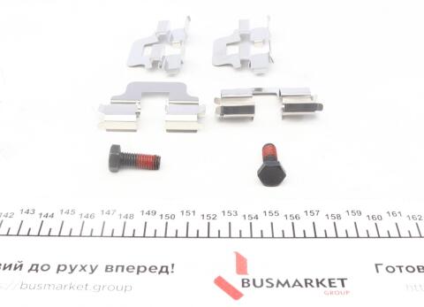 Колодки гальмівні (задні) BMW 3 (E90/E92) 04-11/1 (E81/82/87) 03-13 (Lucas-Girling)(з аксесуарами)