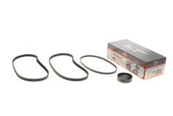 Комплект ремня генератора Hyundai Tucson/Tiburon/Coupe 2.0 96- (4PK878/3PK675/4PK855) Комплект ремня генератора Hyundai Tucson/Tiburon/Coupe 2.0 96- (4PK878/3PK675/4PK855)
