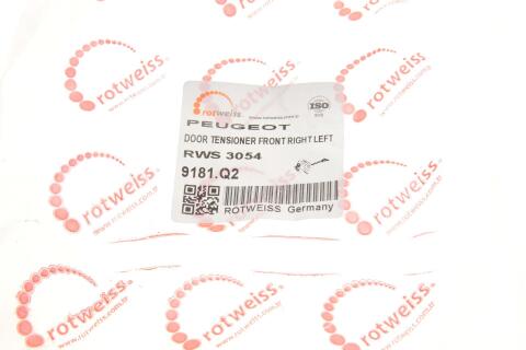 Обмежувач дверей (передніх) Peugeot 3008/5008 09- Обмежувач дверей (передніх) Peugeot 3008/5008 09-