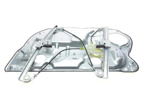 Склопідіймач (передній) VW Polo 01-12 (L) (електро) (без моторчика)(з пластиною)