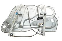 Стеклоподъемник (передний) VW Touran 03-15 (L) (электро) (без моторчика) (с пластиной)