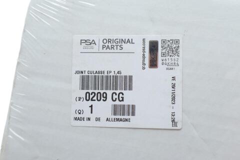 Прокладка ГБЦ Citroen Berlingo/Peugeot Partner 1.6HDI 05- (5 метки) Прокладка ГБЦ Citroen Berlingo/Peugeot Partner 1.6HDI 05- (5 метки)