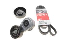 Комплект ремня генератора Kia Rio 1.6 CVVT 12- (6PK2138) Комплект ремня генератора Kia Rio 1.6 CVVT 12- (6PK2138)