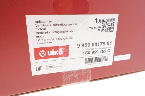 Вентилятор охлаждения двигателя Audi A3/TT/Skoda Fabia/Octavia/VW Bora/Golf/Polo 1.0-2.3 96-