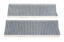 Фільтр салону Citroen Berlingo/Peugeot Partner 08- (к-кт 2шт.) (вугільний)