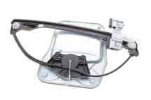 Склопідіймач (передній) Skoda Fabia 06-14 (L) (електро) (без моторчика)