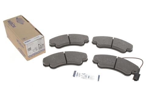 Колодки тормозные (передние) Citroen Jumper 99-06/Fiat Ducato 00-/Peugeot Boxer 97-09 (+датчик)