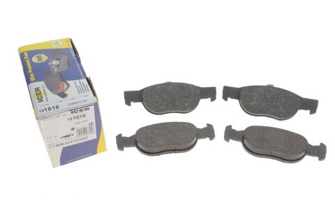 Колодки гальмівні (передні) Fiat Punto 99-12