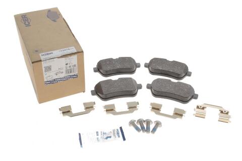 Колодки тормозные (задние) MB SL-class (R231) 11-