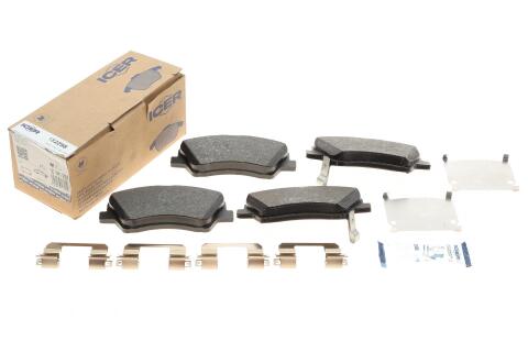 Колодки гальмівні (передні) Kia Rio/Stonic 17- Колодки гальмівні (передні) Kia Rio/Stonic 17-