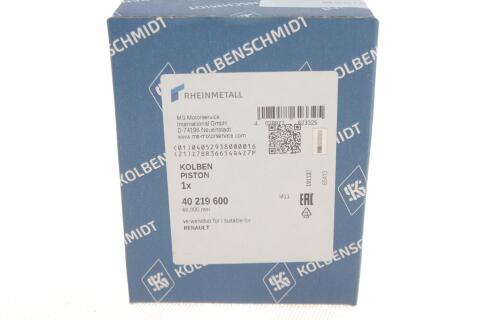 Поршень Renault Kangoo/Clio II-IV 1.2 16V 01- (69.00mm/STD) Поршень Renault Kangoo/Clio II-IV 1.2 16V 01- (69.00mm/STD)