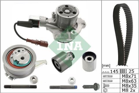 Комплект ГРМ + помпа VW T6 2.0TDI 04/15-, 62/75/84/110kw
