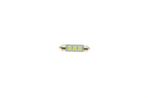 Автолампа C5W 12V 2.5W SV8.5-8 Eco LED WS (пальчик 35mm)