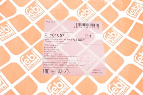 Пыльник + отбойник амортизатора (заднего) BMW 3 (E91/E93) 05-11 (к-кт 2 шт.)