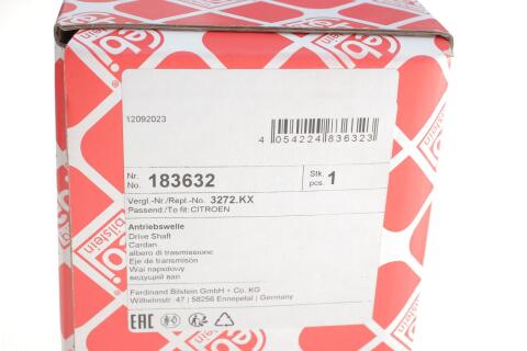 Піввісь (передня) (L) Peugeot 207/SW 1.4 16V/BiFuel 06-15 (21x22z/655mm) Піввісь (передня) (L) Peugeot 207/SW 1.4 16V/BiFuel 06-15 (21x22z/655mm)