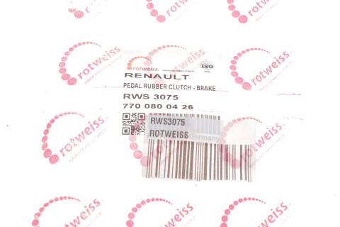 Накладка педалі зчеплення Renault Laguna I/Master I-II/Opel Movano 98-