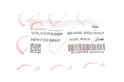 Датчик ABS (передній) VW Caddy 20-/Golf VII/Passat/Skoda Roomster 08- (R) (всередині OE VAG)