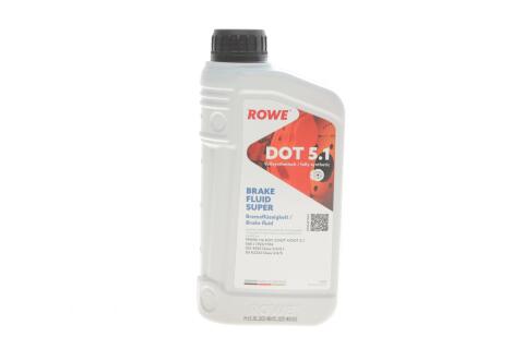 Рідина гальмівна HIGHTEC BRAKE FLUID SUPER DOT 5.1 (1L)