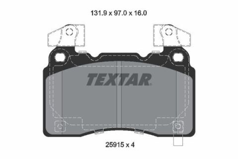 Тормозные колодки (передние) Opel Insignia B 17-/Tesla Model S 13-16 (Brembo) Q+