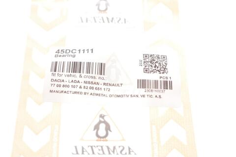 Подшипник опорный амортизатора Renault Kangoo 97-09