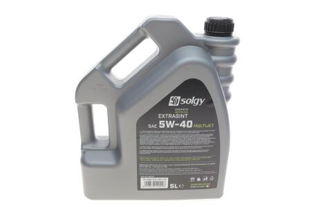 Моторна олива SOLGY EXTRASINT MULTIJET 5W-40, 5 літрів Моторна олива SOLGY EXTRASINT MULTIJET 5W-40, 5 літрів
