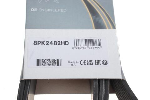 Ремень генератора VW LT 28-35 2.5 SDI 96-06 (8PK2482) Ремень генератора VW LT 28-35 2.5 SDI 96-06 (8PK2482)