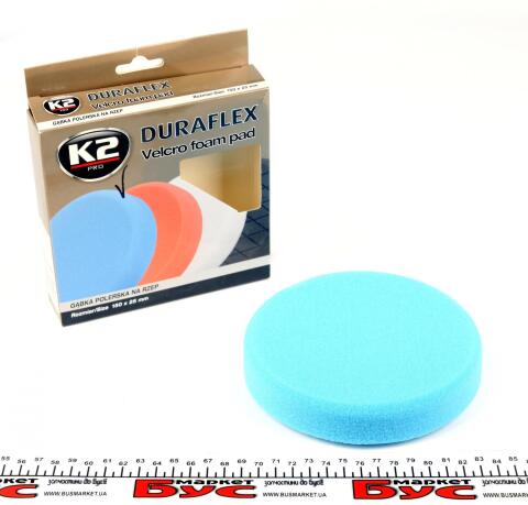 Круг для полірування лакованих поверхонь Duraflex Hard Abrasive Foam Pad Blue