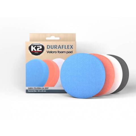 Круг для полірування лакованих поверхонь Duraflex Hard Abrasive Foam Pad Blue