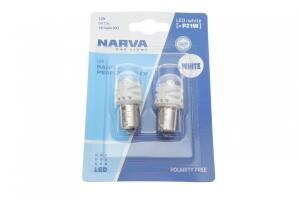Автолампа P21W 12V 2.2W BA15s LED (біла) (к-кт 2 шт.)