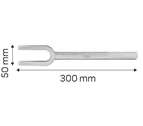 Съемник рулевых тяг/шаровых опор (L=300mm) (вилка)