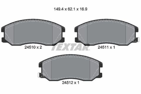 Колодки тормозные (передние) Chevrolet Captiva/Opel Antara 2.0-3.2 CDTI 06- (Mando) Q+